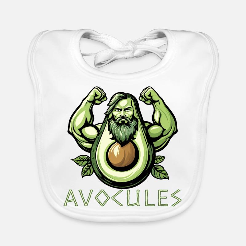 Avocules - die Gottesfrucht Baby Bio-Lätzchen