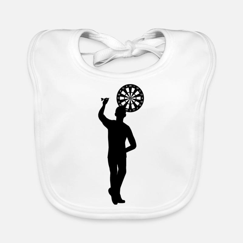 Fléchettes pour gauchers Bavoir bio Bébé