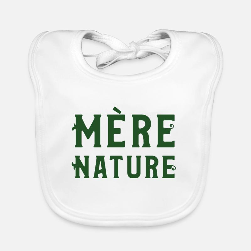 MÈRE NATURE ! Bavoir bio Bébé