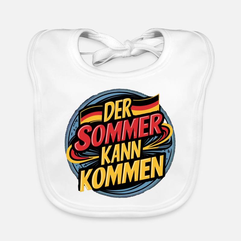 Summer can come Organic Baby Bibs