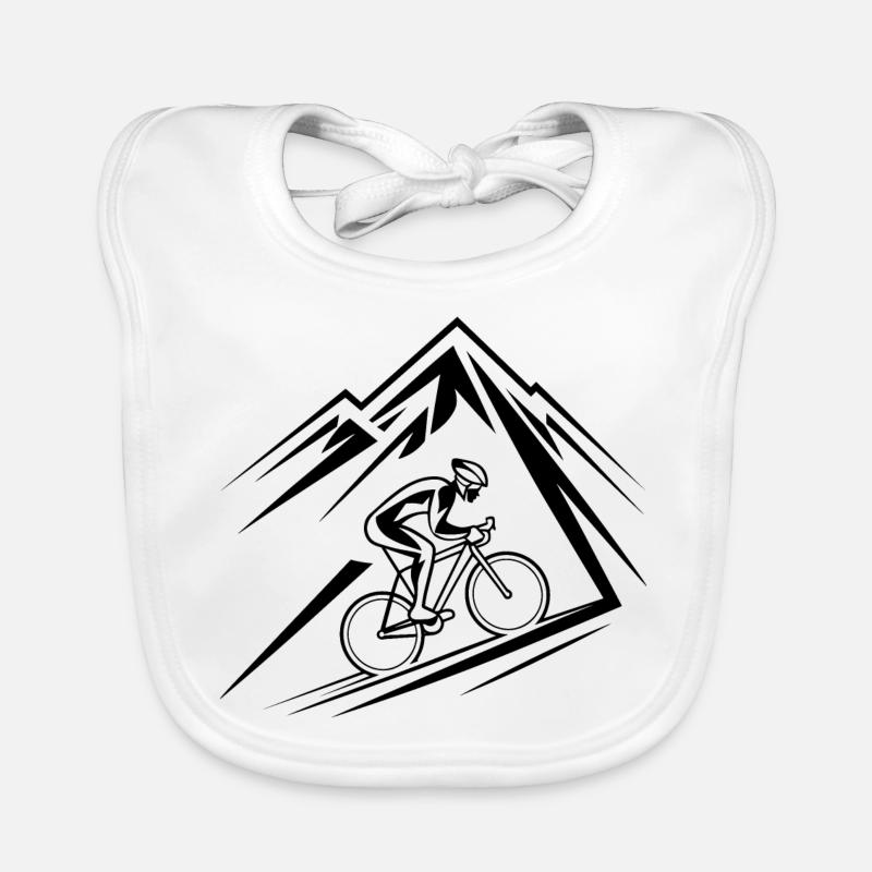 Vélo Mountain Mountain Biker Bavoir bio Bébé