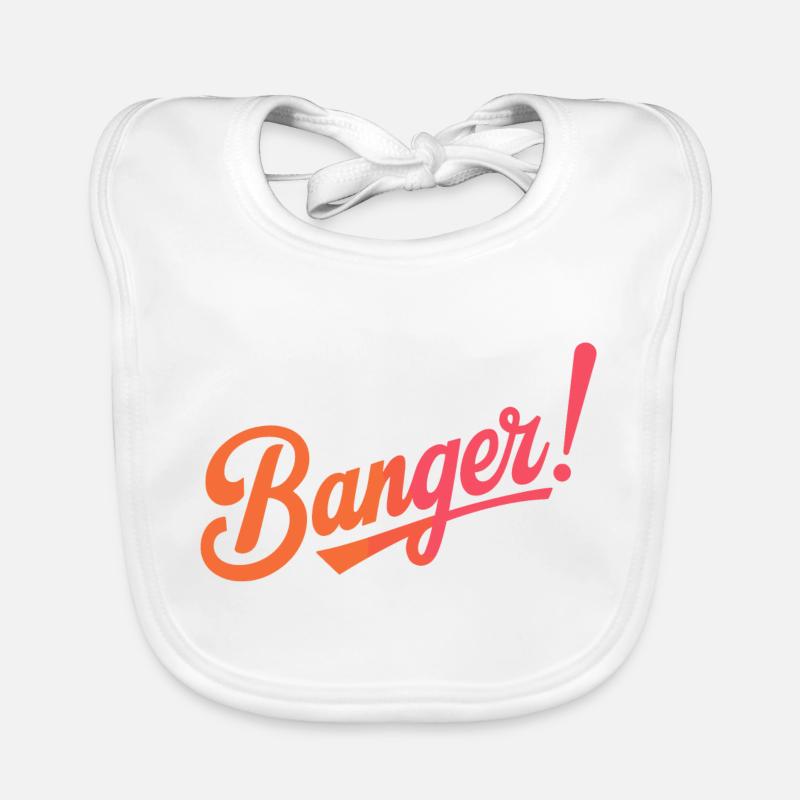 C'est un banger! Bavoir bio Bébé