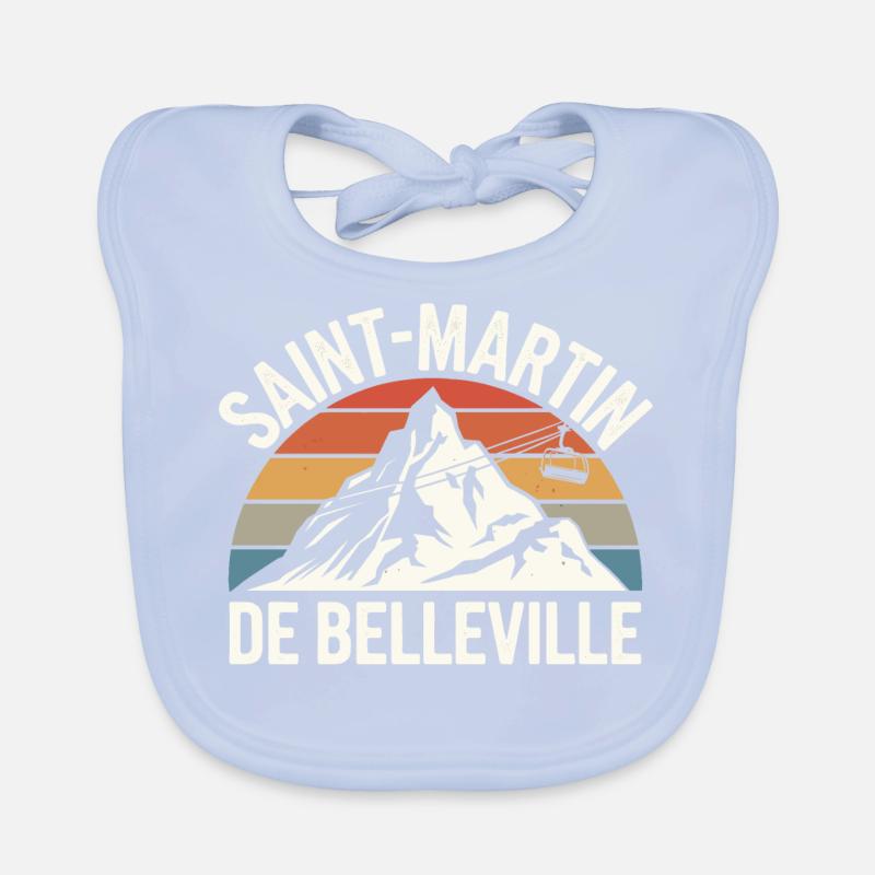 Saint-Martin-de-Belleville Bavoir bio Bébé