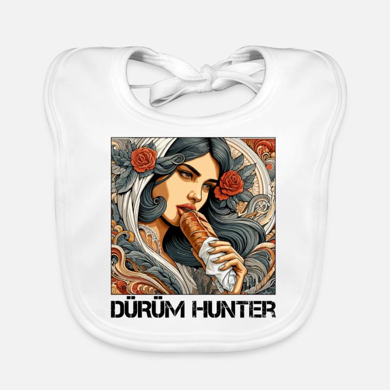 Dürüm Hunter Kebab Cadeau Bavoir bio Bébé