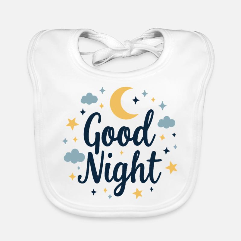Good Night Träumer Cozy Look Baby Bio-Lätzchen