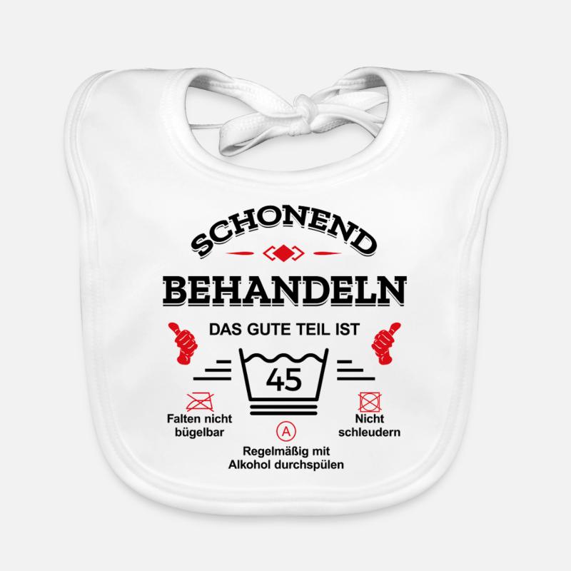 HANDLE MIT SORGFALT – 45 JAHRE PERFEKTION Baby Bio-Lätzchen