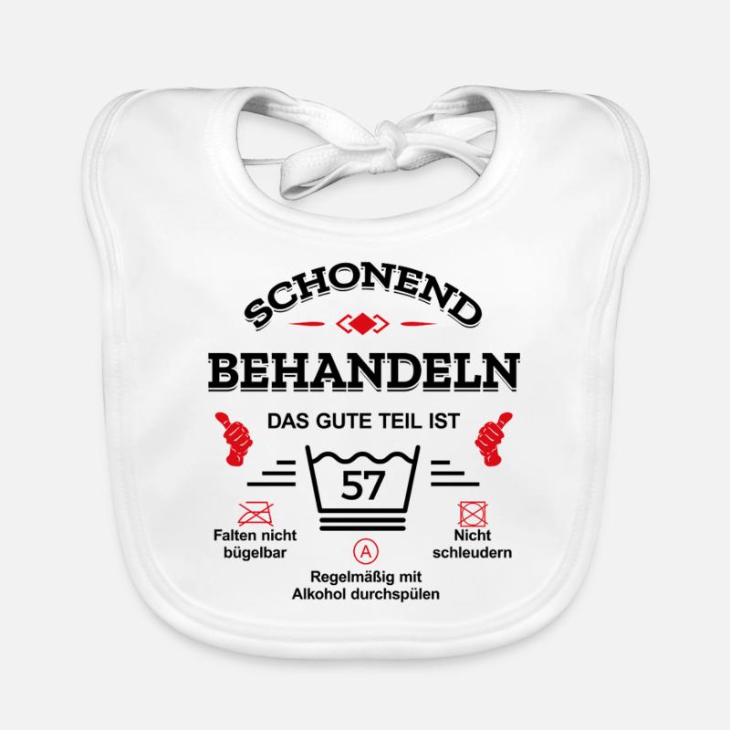 HANDLE MIT SORGFALT – 57 JAHRE PERFEKTION Baby Bio-Lätzchen