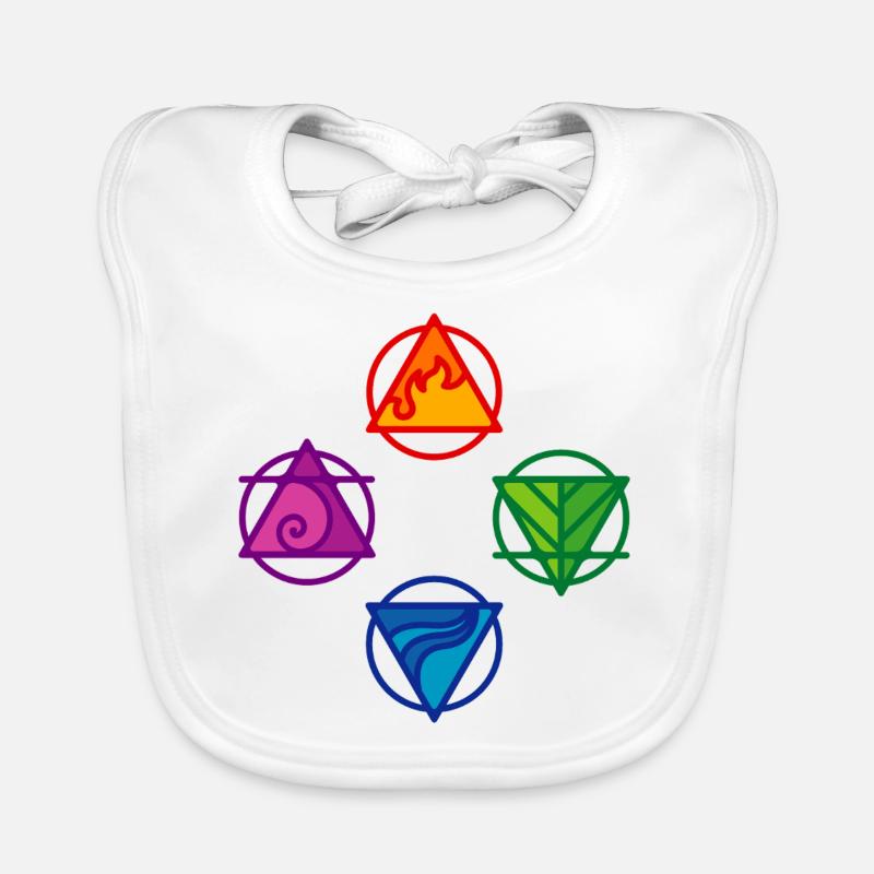4 ELEMENTS Organic Baby Bibs