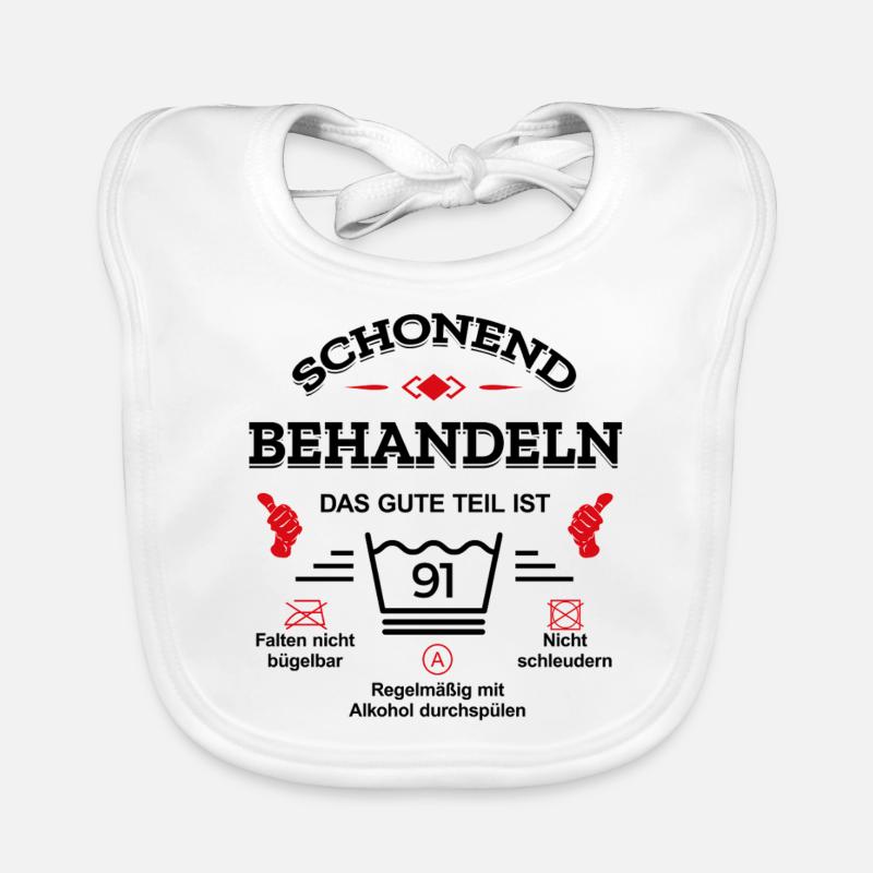 HANDLE MIT SORGFALT – 91 JAHRE PERFEKTION Baby Bio-Lätzchen