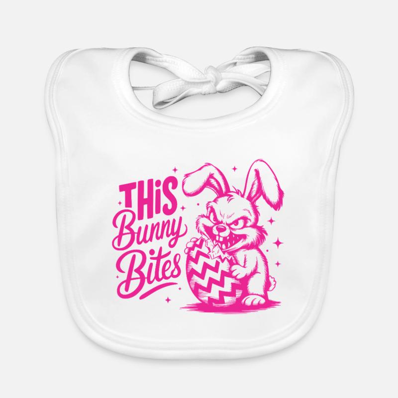 This Bunny Bites Baby Bio-Lätzchen