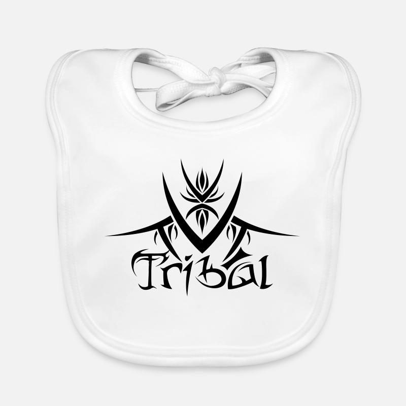 Tribal 1 par Helfspawn Bavoir bio Bébé