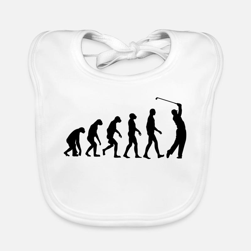 Golf Evolution Golfing Organic Baby Bibs