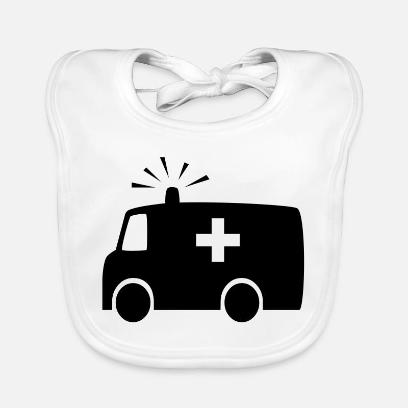 Ambulance Bavoir bio Bébé