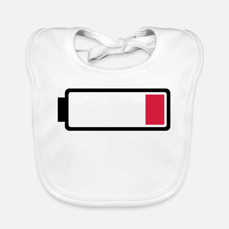 Battery low Organic Baby Bibs