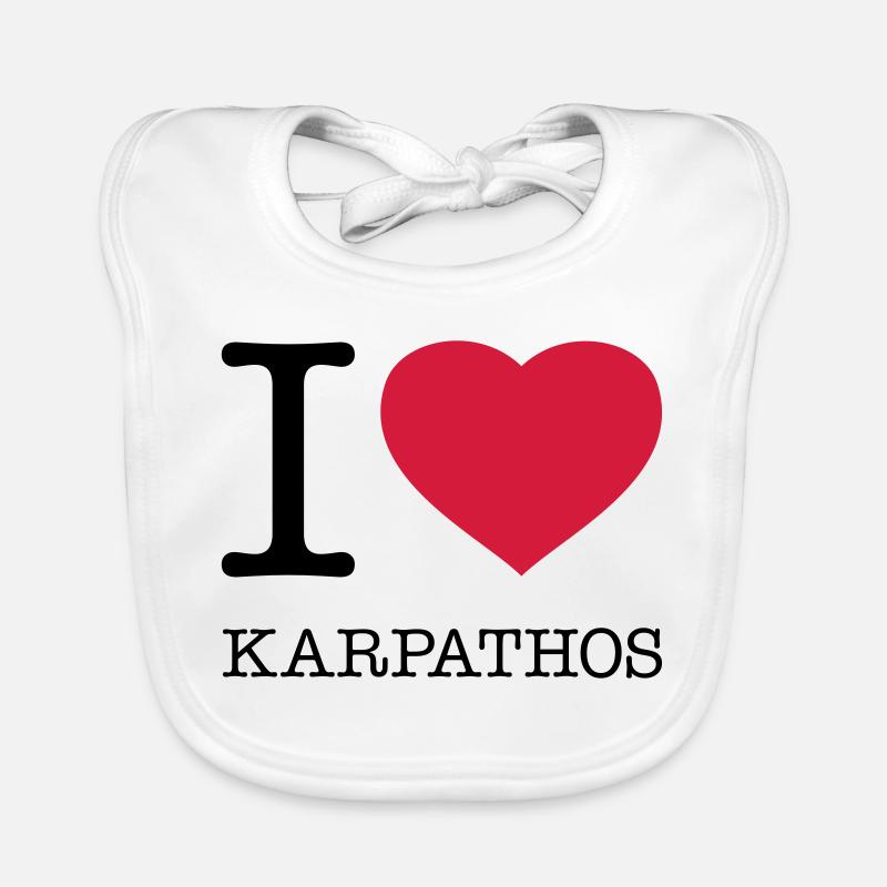 J’ADORE KARPATHOS Bavoir bio Bébé