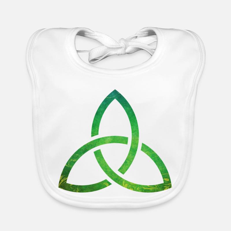 Celtic Knot Bavoir bio Bébé