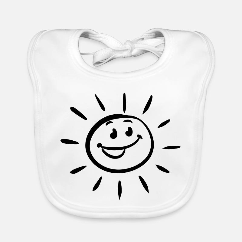 Sommer Sonne Sonnenschein Baby Bio-Lätzchen