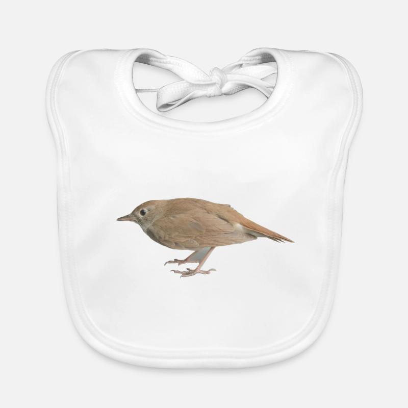 Bird Nightingale Organic Baby Bibs