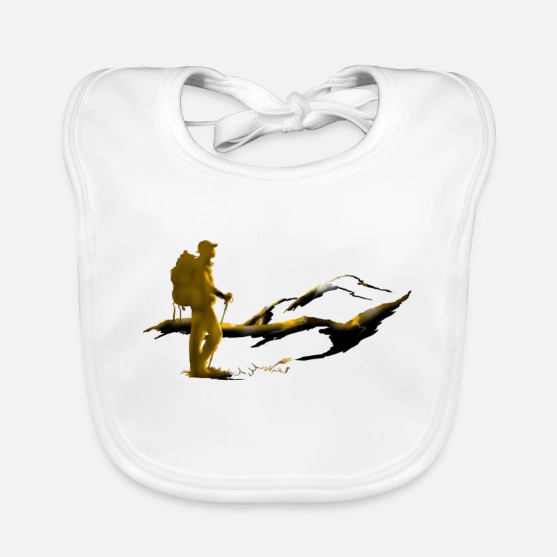 Hiking Organic Baby Bibs