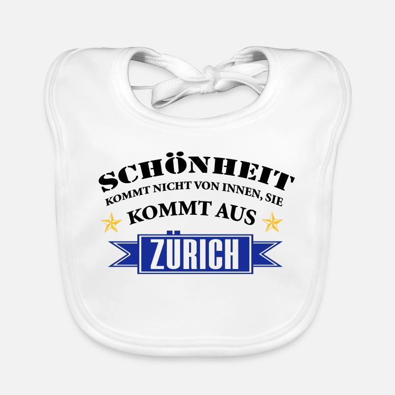 Beauté de Zurich Bavoir bio Bébé