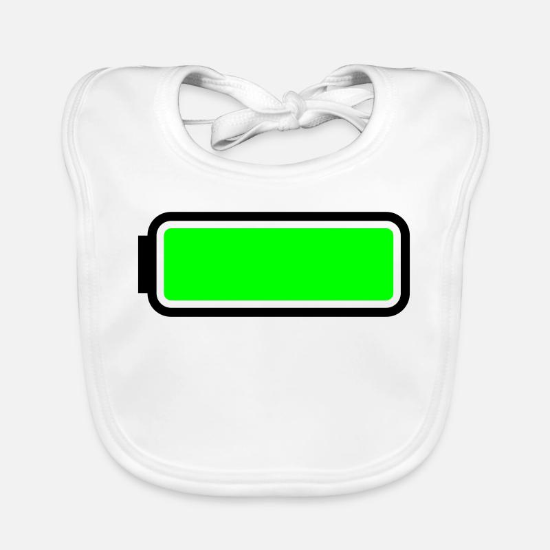 Battery full Organic Baby Bibs