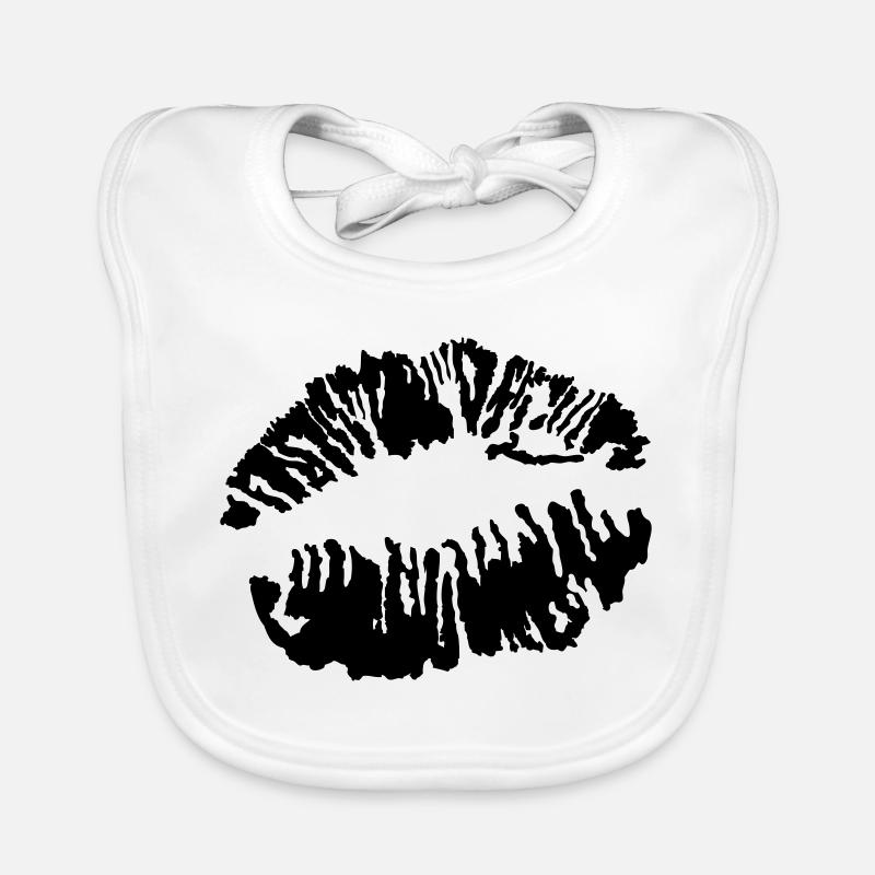 Rosebud mouth Organic Baby Bibs