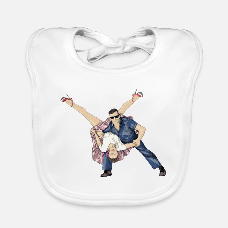 Rock and Roll Bavoir bio Bébé