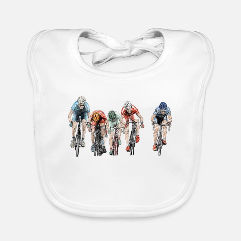 Cycling Organic Baby Bibs