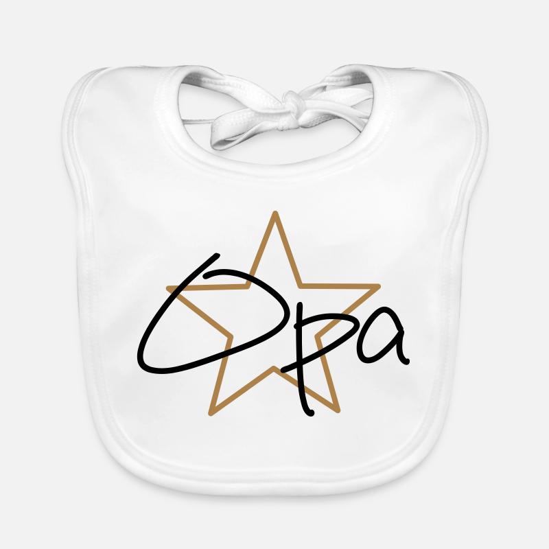 bester Opa Baby Bio-Lätzchen