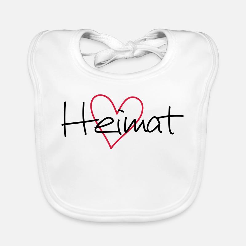 Heimat Herz Baby Bio-Lätzchen