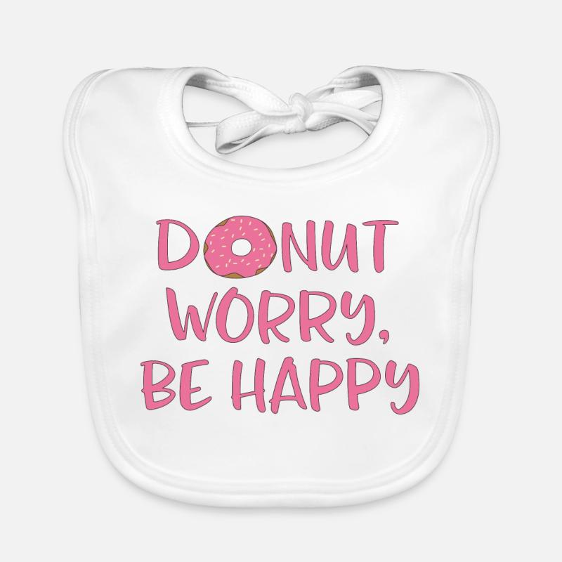 Donut worry Bavoir bio Bébé