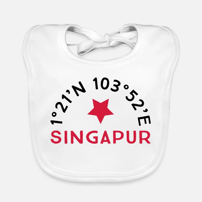 Singapour Bavoir bio Bébé