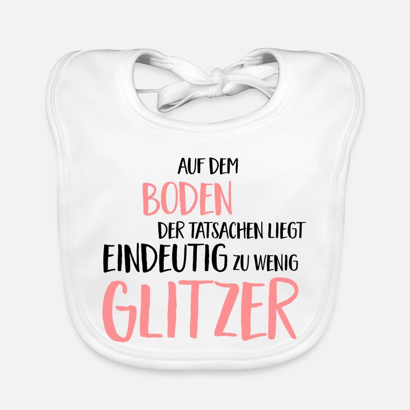 Lustiger Spruch Baby Bio-Lätzchen