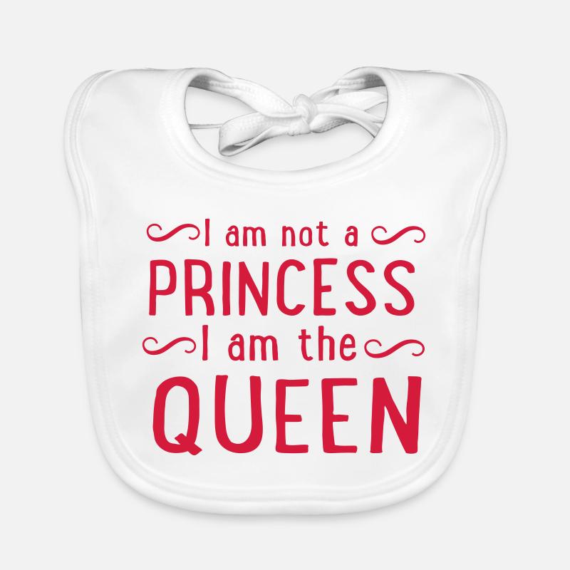 Princess Queen Bavoir bio Bébé