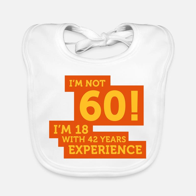 60 years? I m 18 with 42 years experience! Organic Baby Bibs