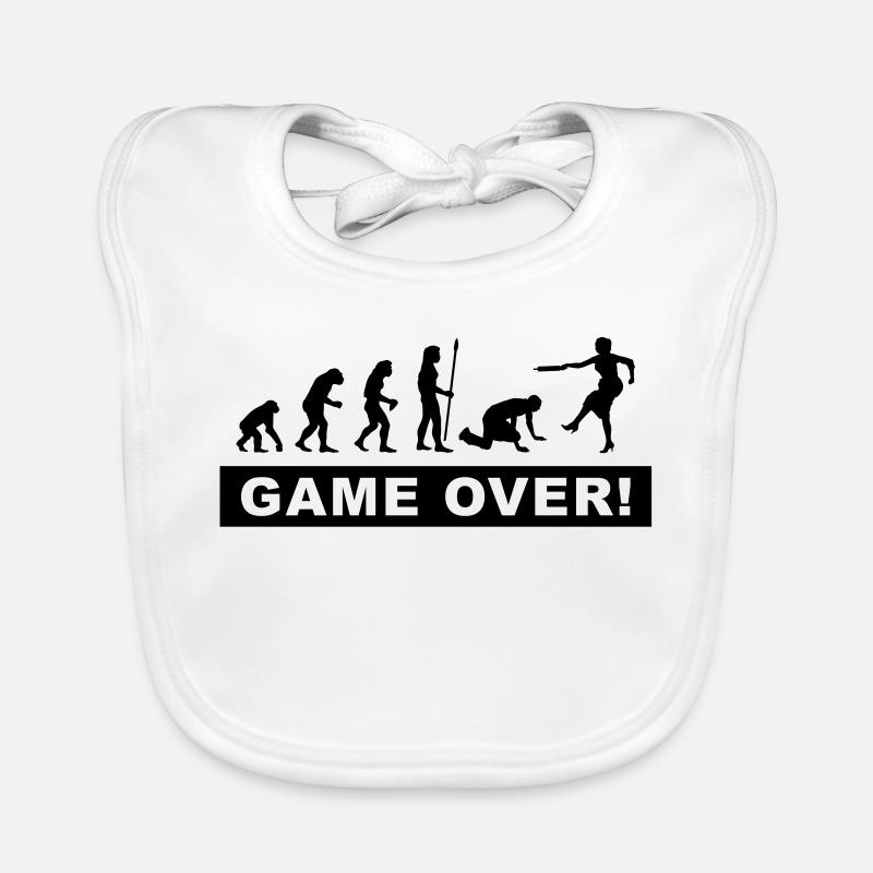 evolution_stag & hen nights Organic Baby Bibs