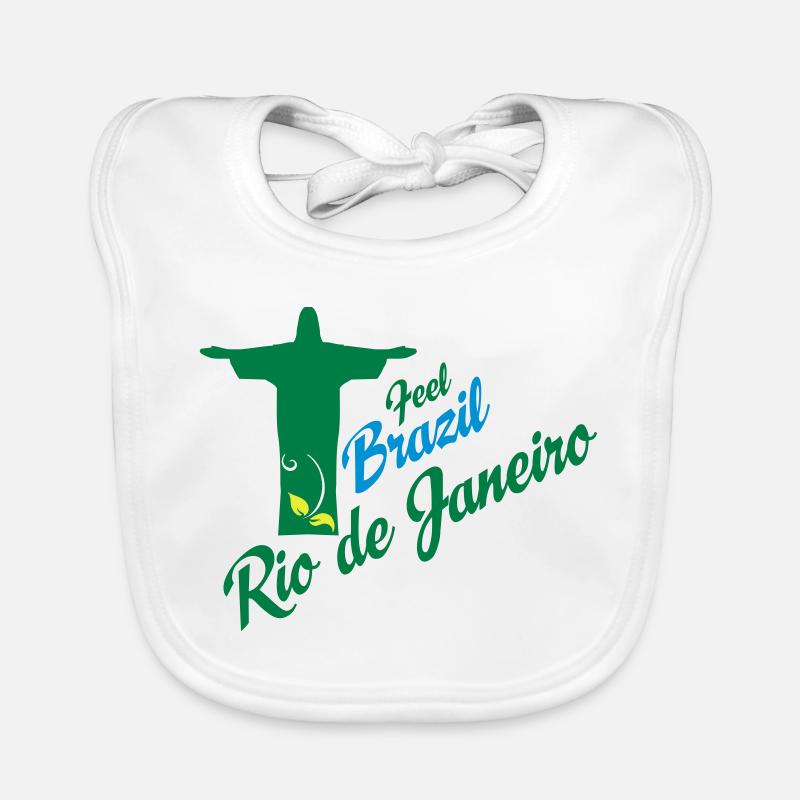 Rio de Janeiro Baby Bio-Lätzchen