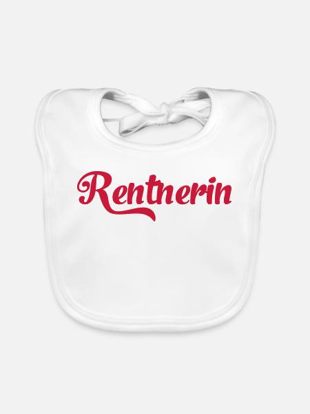 2541614 15364369 rentnerin - Baby Bio-Lätzchen - Weiß