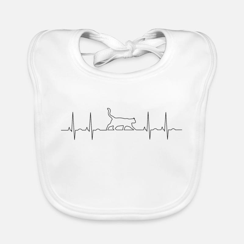 cat Organic Baby Bibs