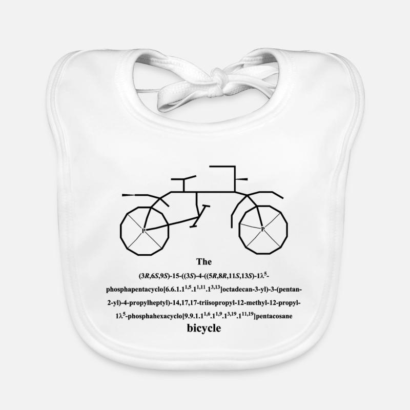 Les bicyclettes - bicyclette Bavoir bio Bébé