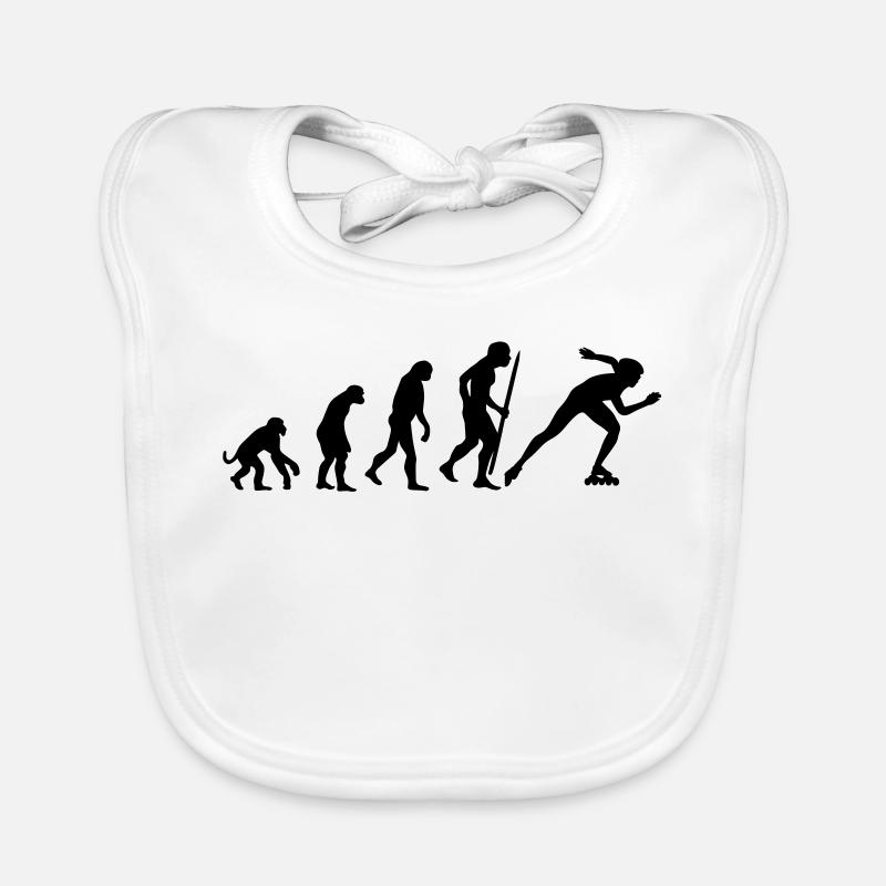 Changes in line speed skating Organic Baby Bibs