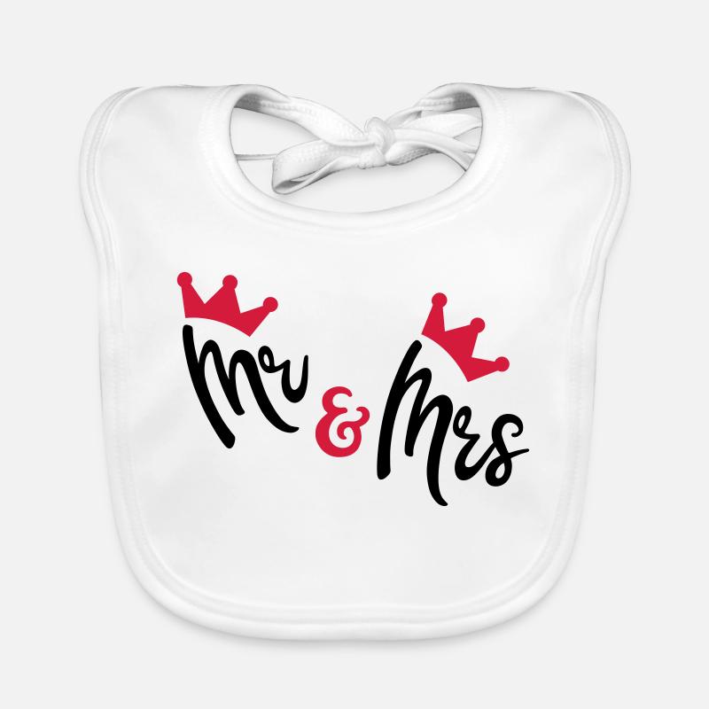 mariage Bavoir bio Bébé