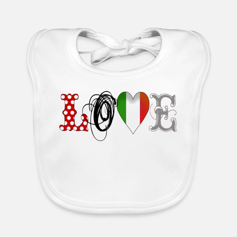 love italia Organic Baby Bibs