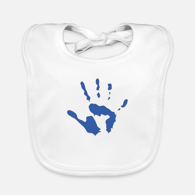 Empreinte de main Bavoir bio Bébé