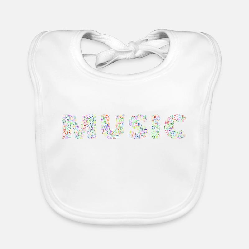 Musik Baby Bio-Lätzchen