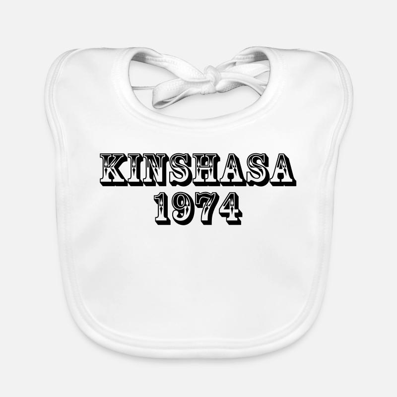 Kinshasa 1974 Organic Baby Bibs