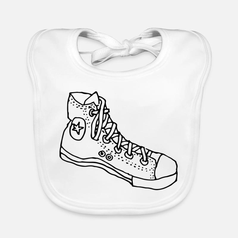 sneaker Organic Baby Bibs