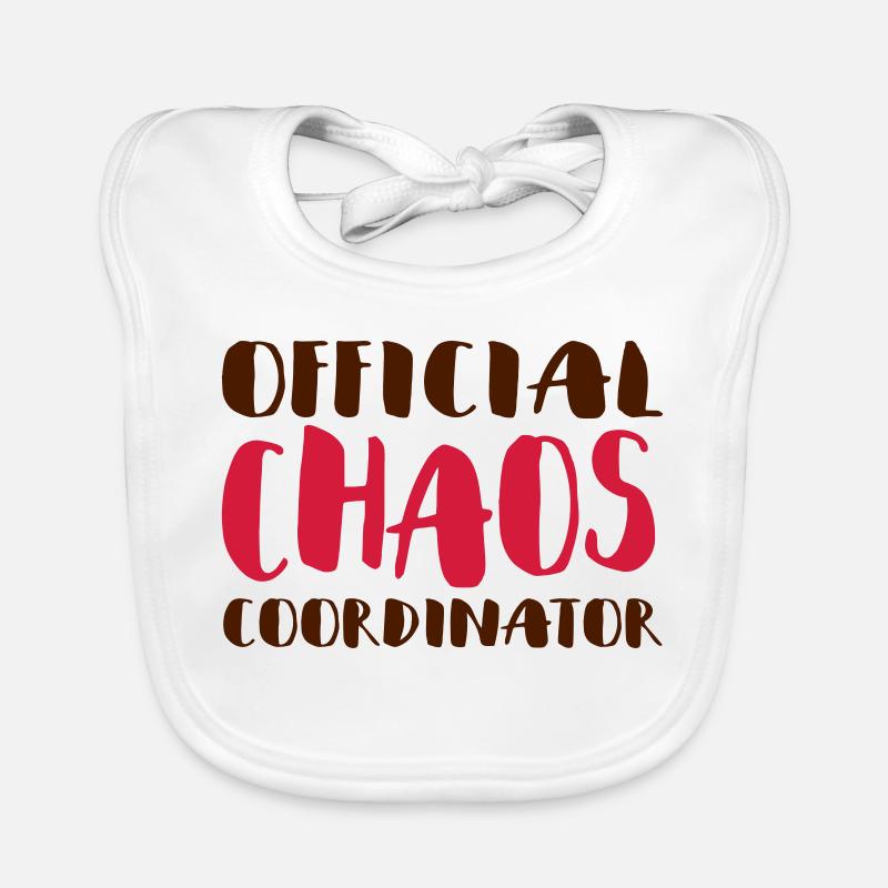 Official Chaos Coordinator / coordinator Organic Baby Bibs