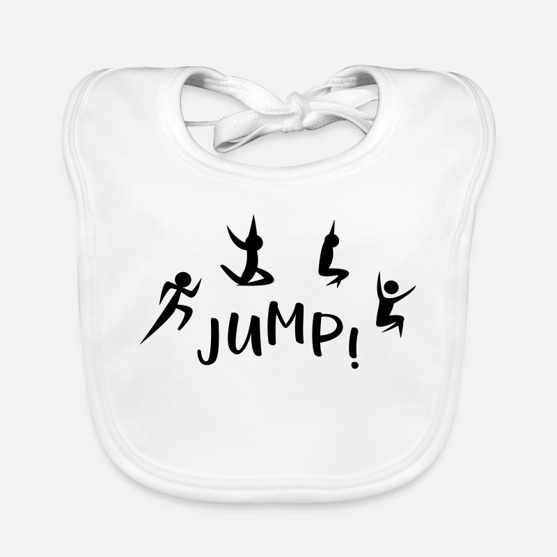 long jump Organic Baby Bibs