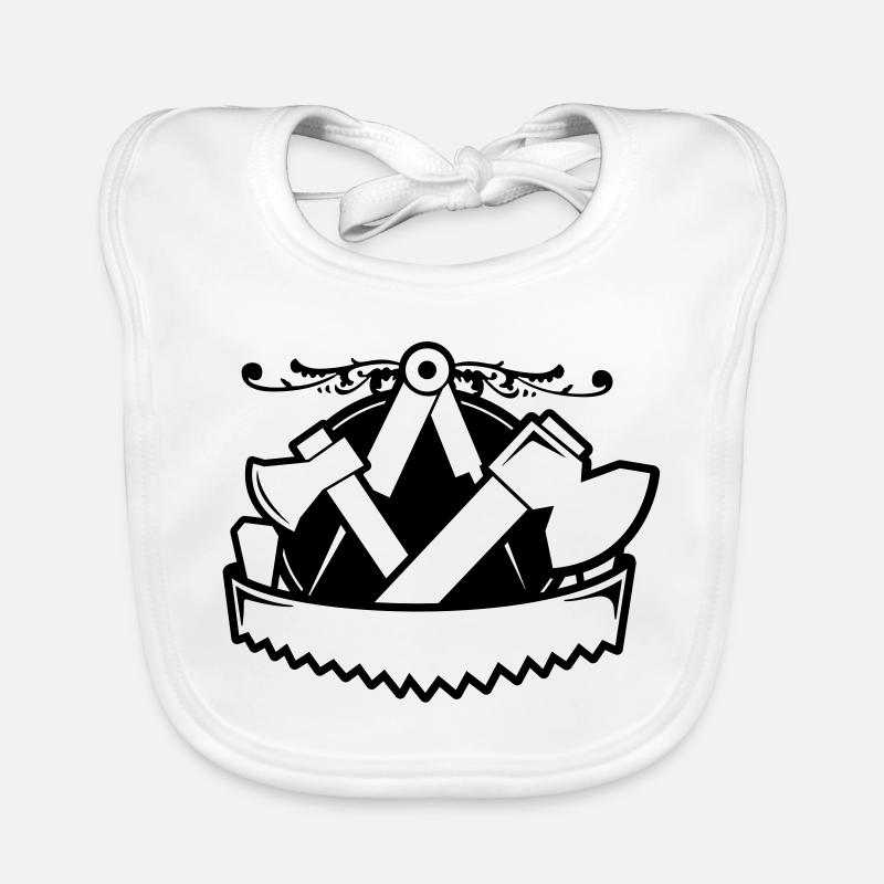 Zimmerer-Emblem - Style, Zimmermann Baby Bio-Lätzchen